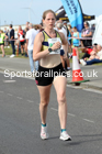 Senior womens 4 stage relay, 2021 Northern 6 and 4 Stage and Young Athletes Road Relays, Redcar. Photo: David T. Hewitson/Sports for All Pics